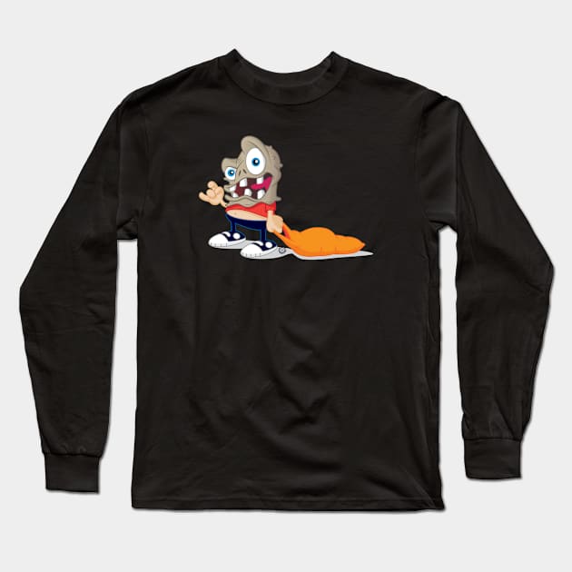 Trick or Treater Long Sleeve T-Shirt by Goin Ape Studios